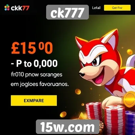 Análise do sistema de promoções do site ck777