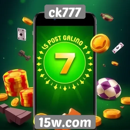experiência mobile no ck777 atrai novos usuários